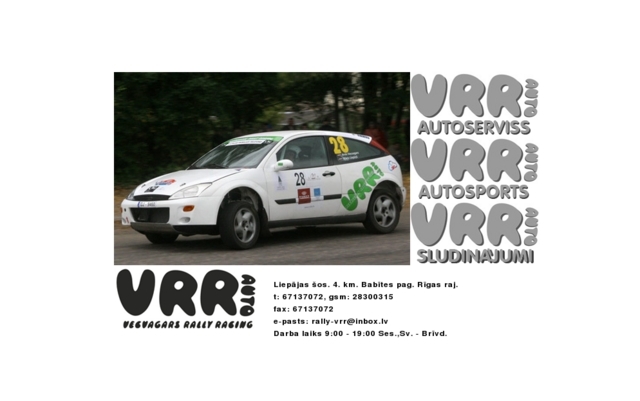 VRR Auto, autoserviss, SIA